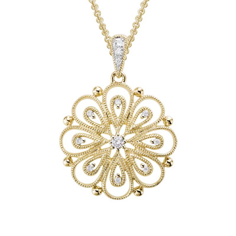 Delicate Blossom Necklace 230927